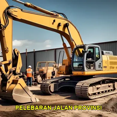 Alat Berat dalam Proyek Pelebaran Jalan Provinsi di Magelang